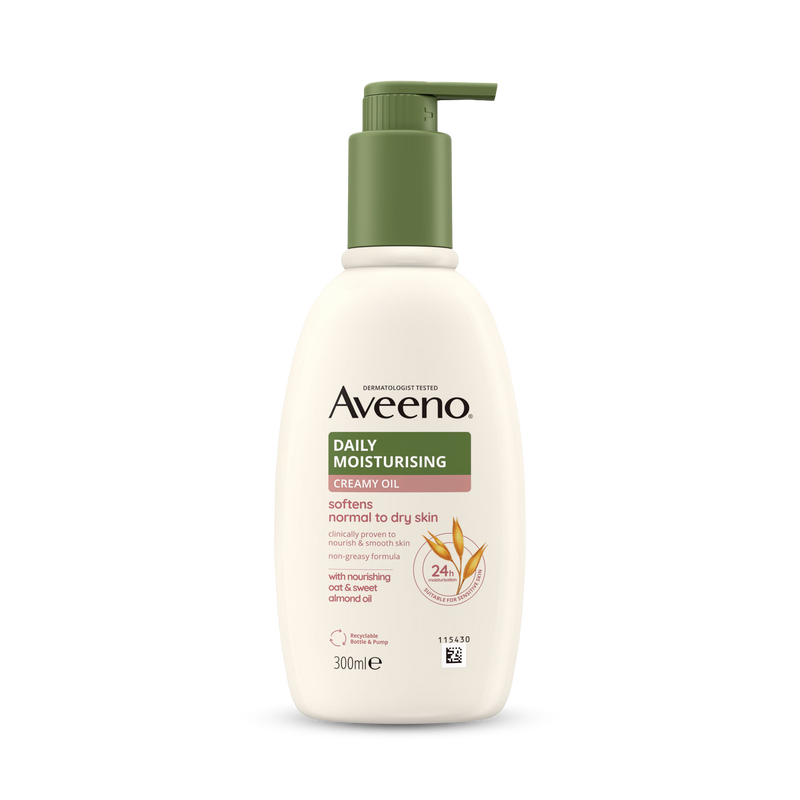 Aveeno moisturising creamy oil 300ml - British product