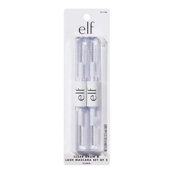 e.l.f. clear brow and lash mascara set of 2 - British product