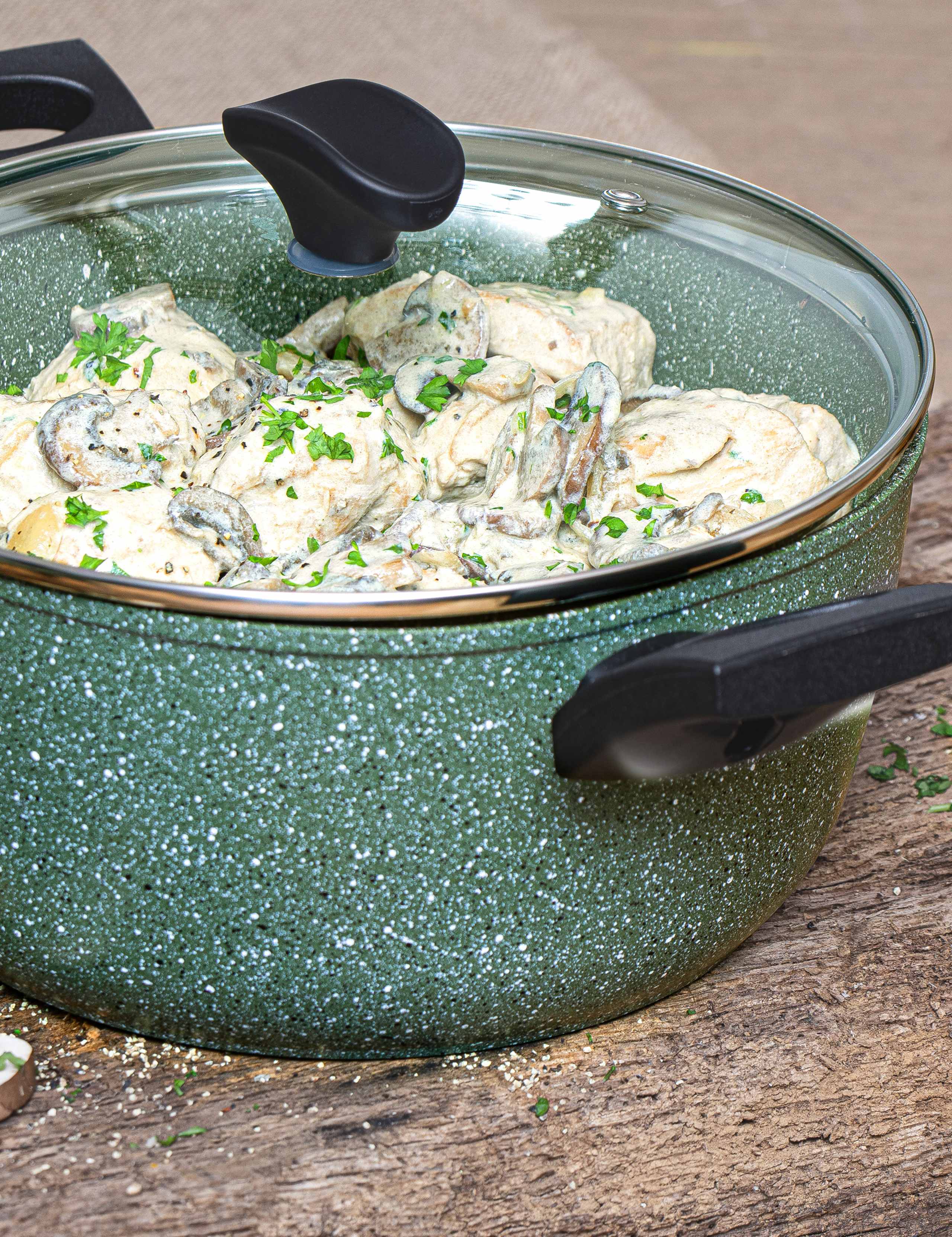Prestige non stick induction stock pot 24cm, imported from the UK