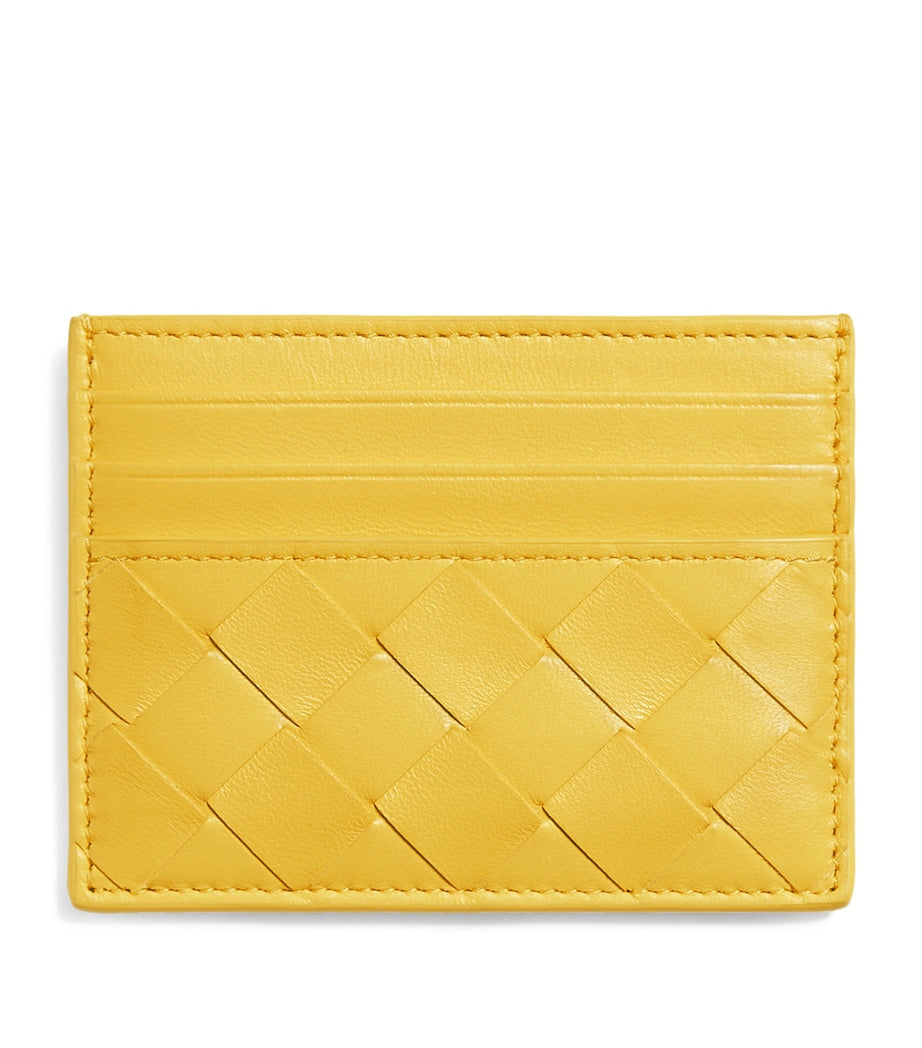 Bottega Veneta leather Intrecciato card holder - British product
