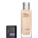 Maybelline Fit Me Dewy & Smooth Foundation 110 Porcelain GOODS Superdrug   