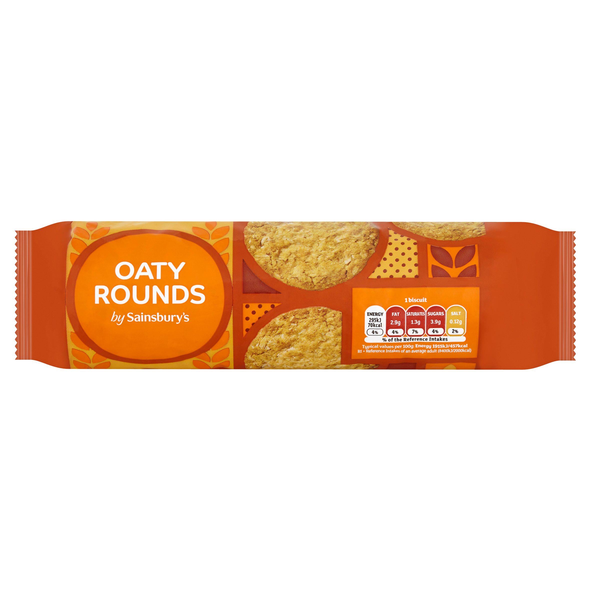 Sainsbury's Oaty Biscuits 300g Biscuit barrel Sainsburys   