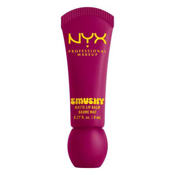 NYX Smushy Matte Lip Balm Silly Sippin, imported from the UK
