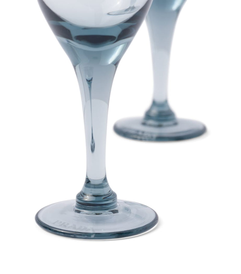 Prada New York liqueur glasses set of 2, imported from the UK