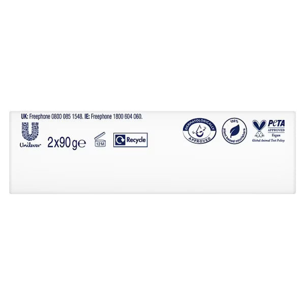 Dove Pink Beauty Bar 2 x 90g Pack - British product