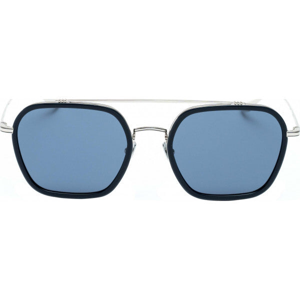 Belstaff Merrick II black sunglasses with titanium frame, imported from the UK