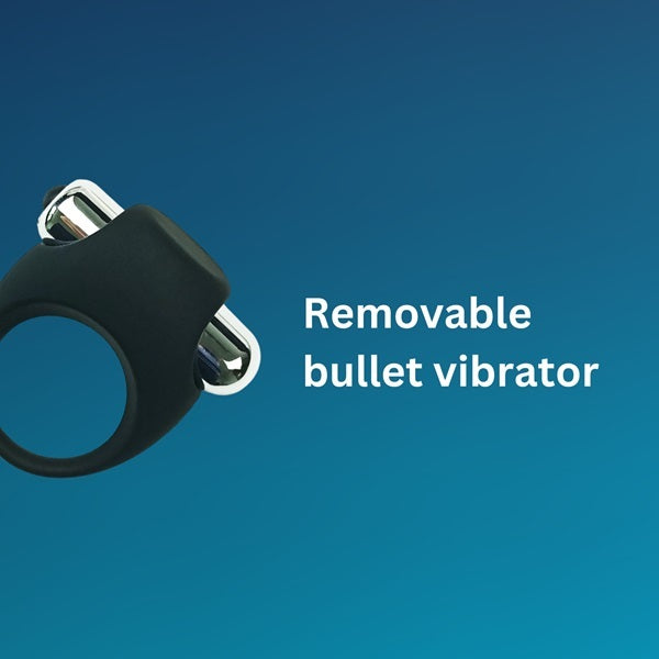 JoyRings silicone vibrating cock ring - British product