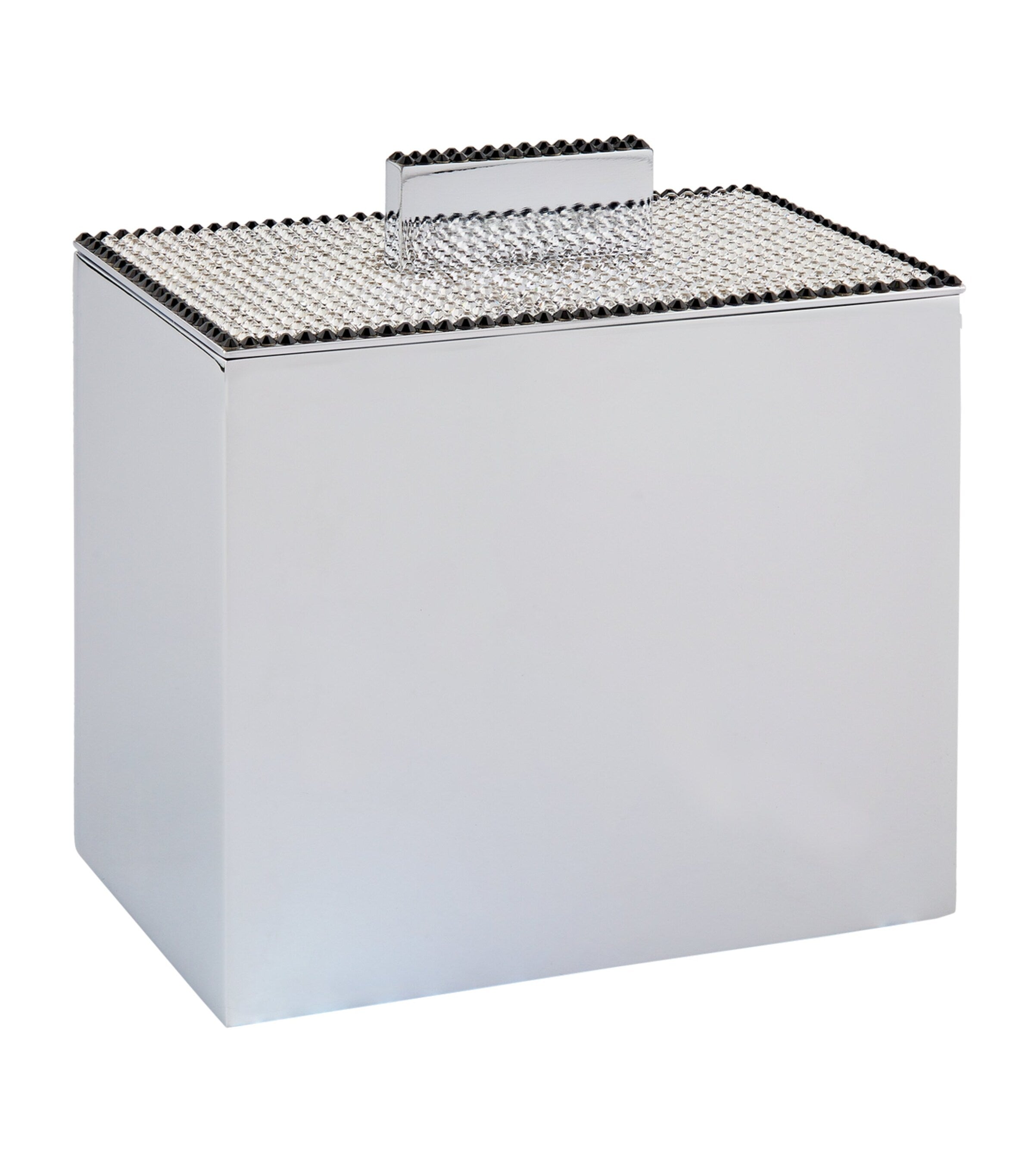 ZODIAC Sparkle cotton wool jar with crystal lid (British brand)