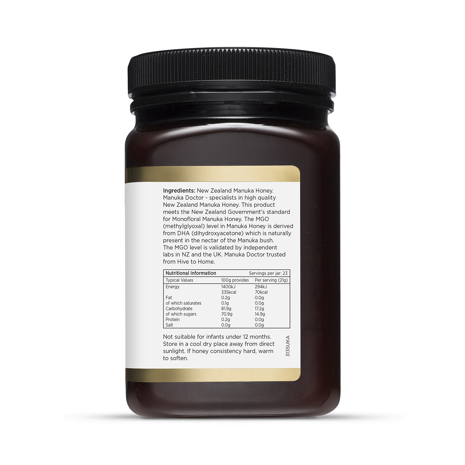 Manuka Doctor Manuka Honey 540 MGO 250g