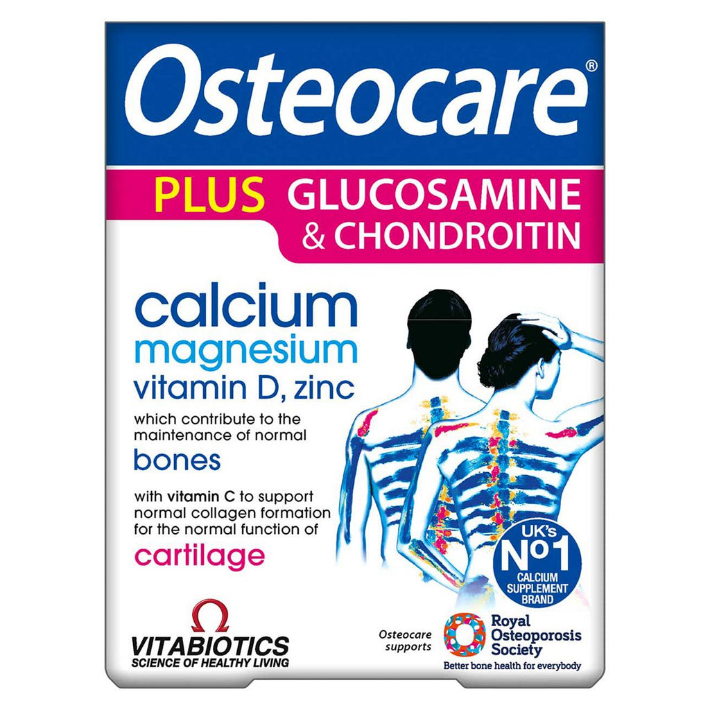 Vitabiotics Osteocare Glucosamine & Chondroitin Tablets - 60