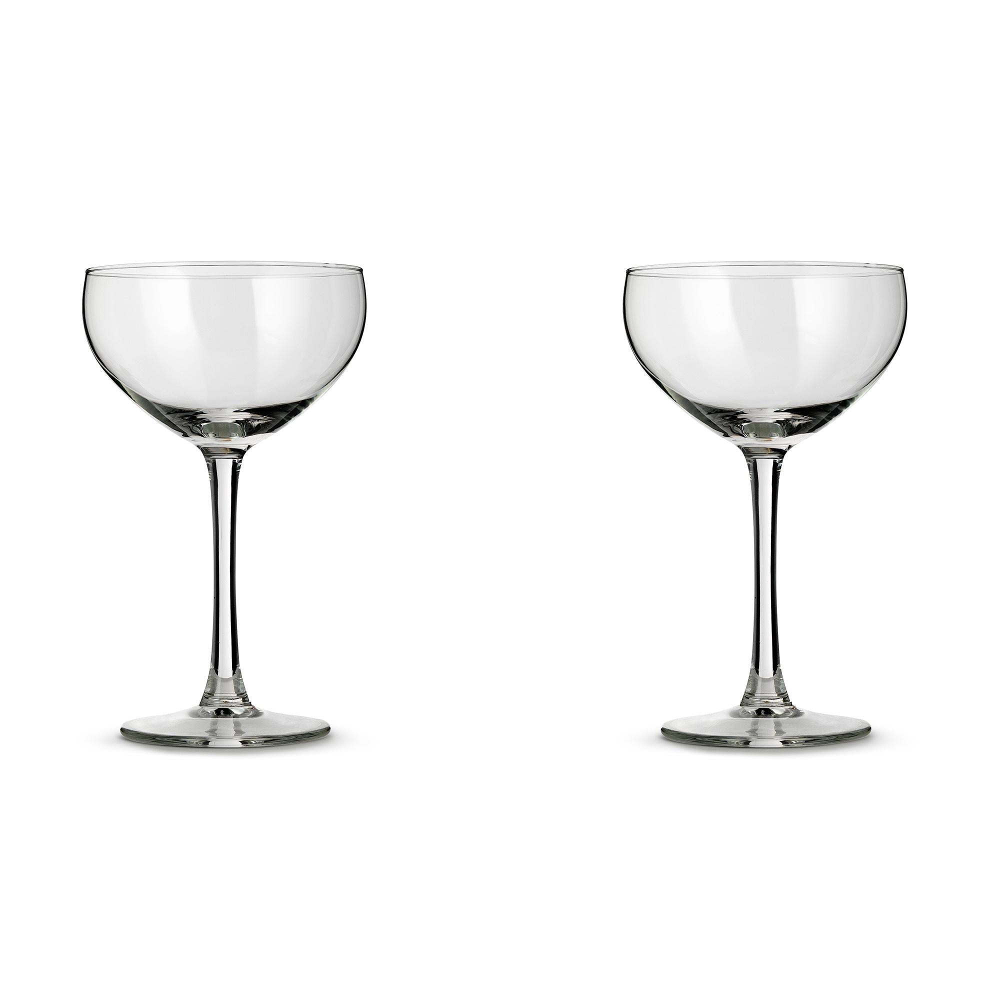 Habitat Portofino Champagne Coupe 2pk GOODS Sainsburys   