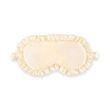 Silver Cloud satin frilly sleep mask (British brand)