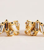 Suzanne Kalan diamond huggie earrings 12mm UK version