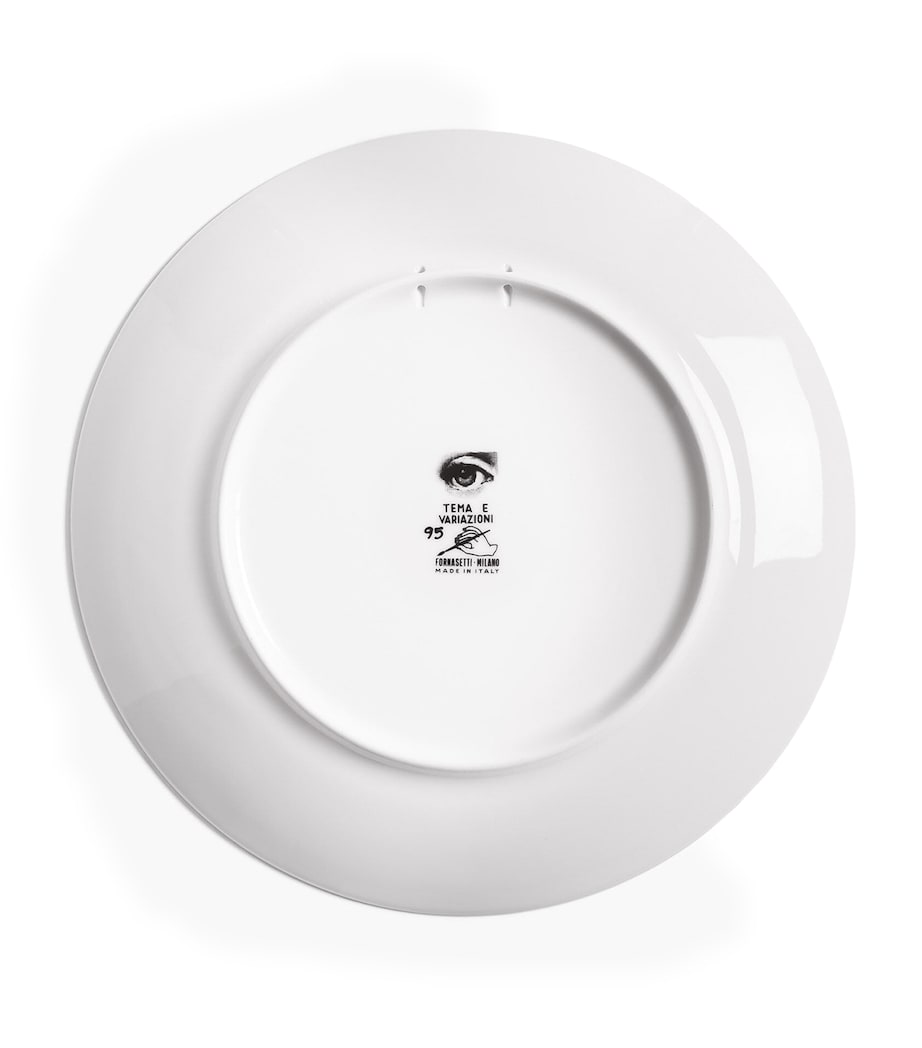 Fornasetti Tema e Variazioni No. 95 wall plate 26cm (British brand)