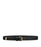 Givenchy Leather Voyou Belt with gold-tone hardware, UK version