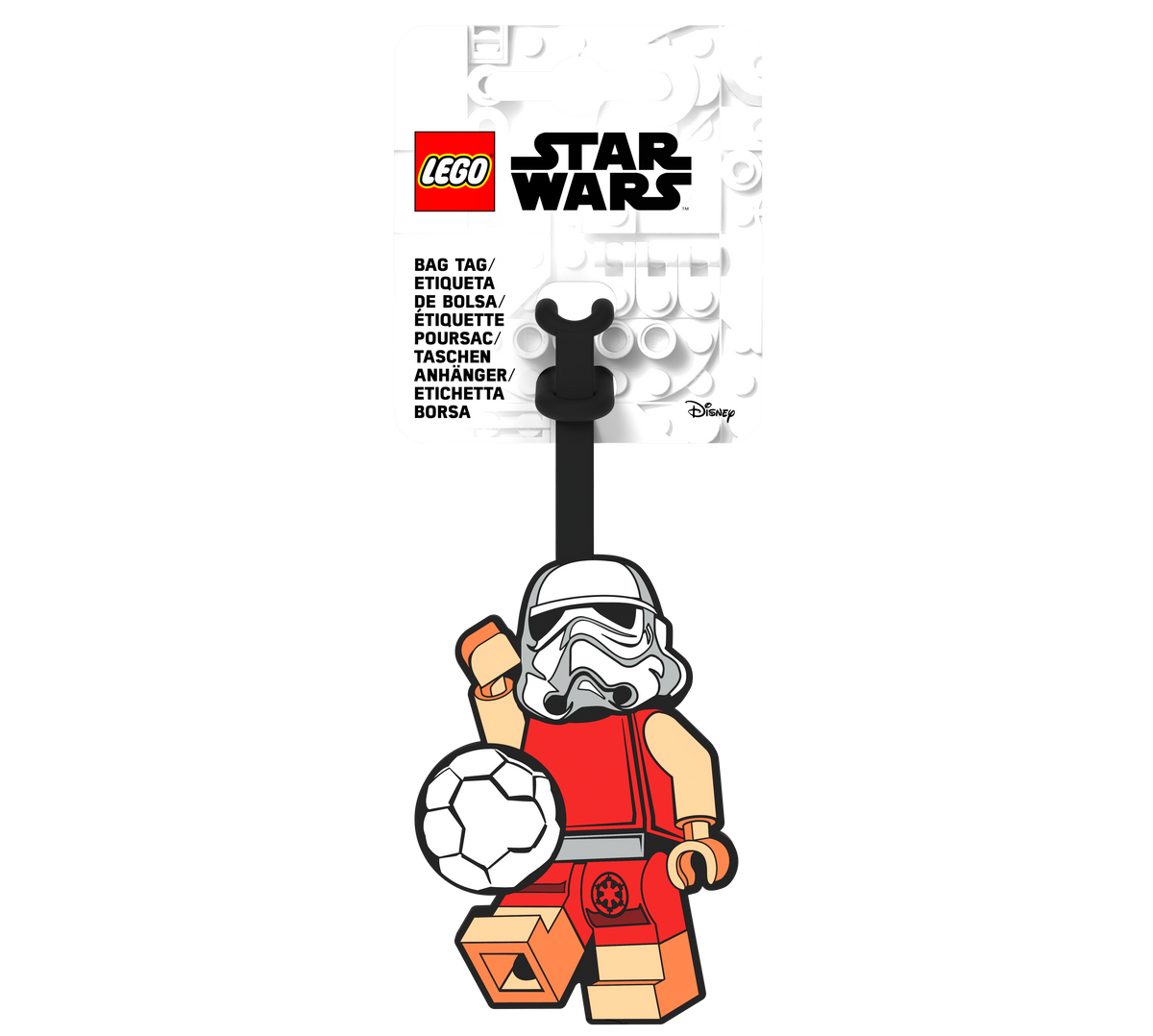 LEGO Stormtrooper Vacation bag tag 17 cm - British product