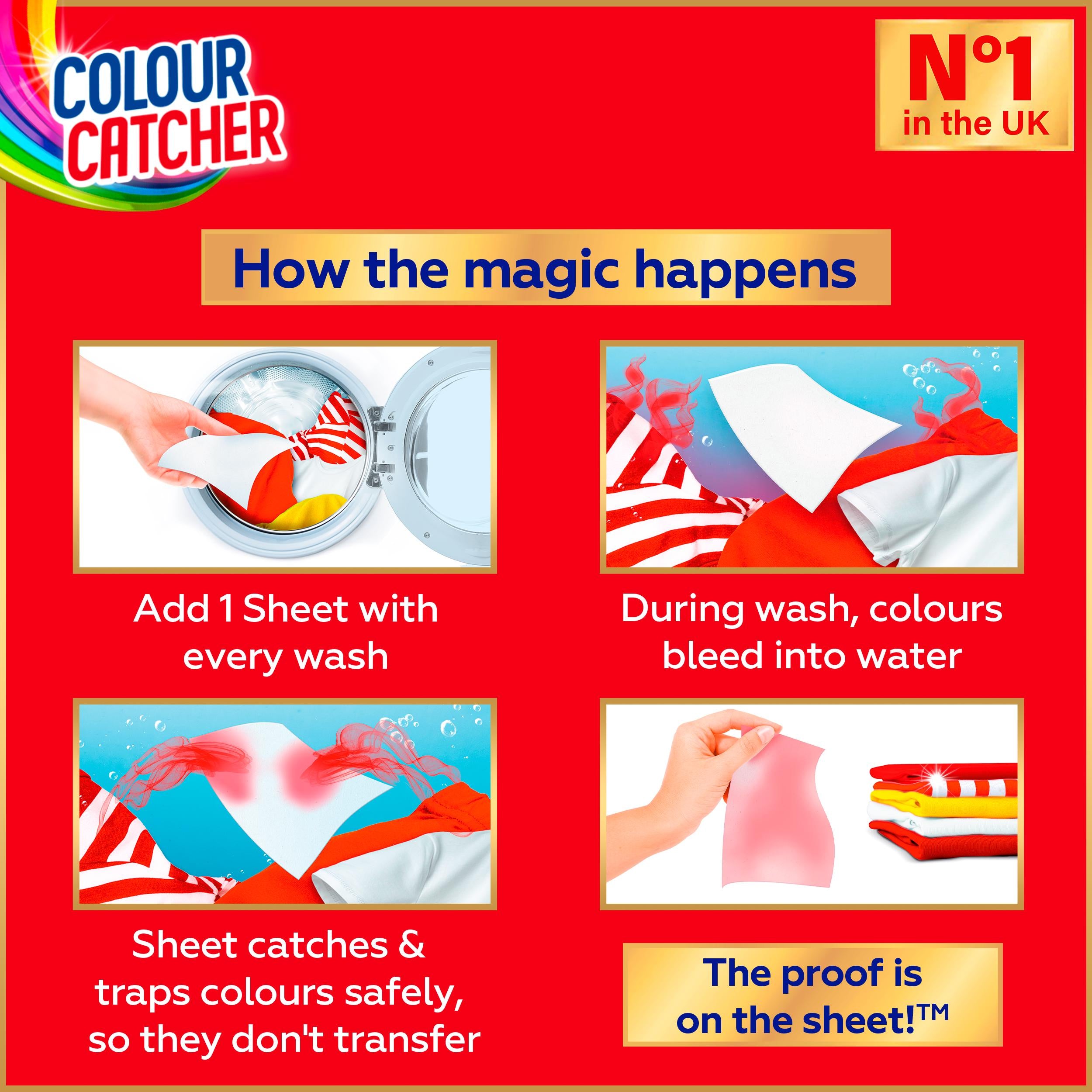Dylon Colour Catcher laundry sheets x22, UK version