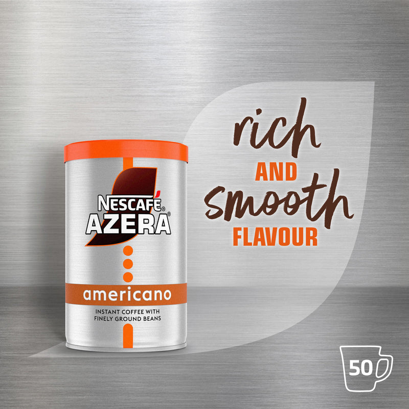 Nescafé Azera Americano instant coffee 90g, imported from the UK