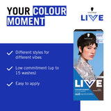 Schwarzkopf charcoal brunette semi permanent hair dye, imported from the UK