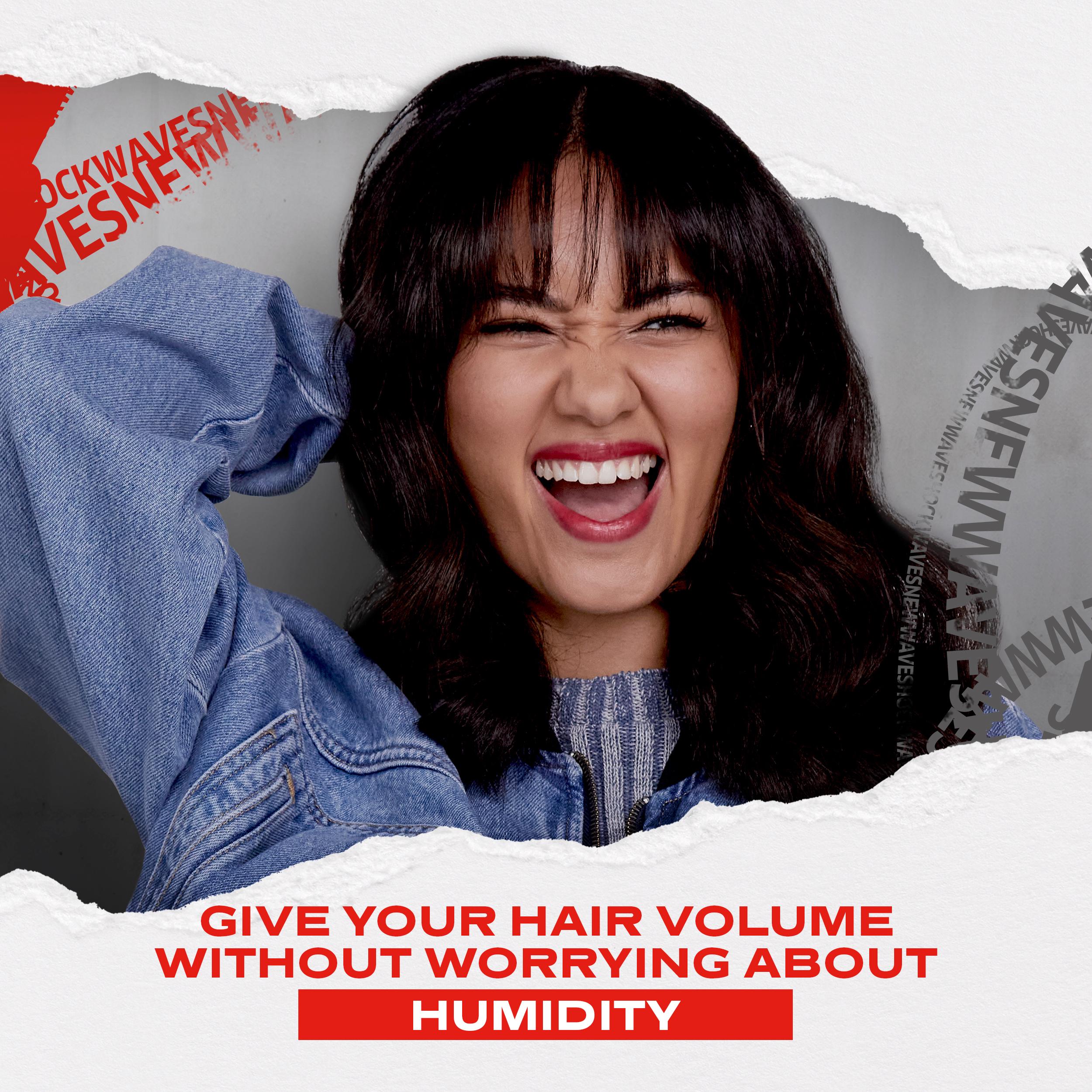 Wella Shockwaves Volume Mousse 200ml, imported from the UK