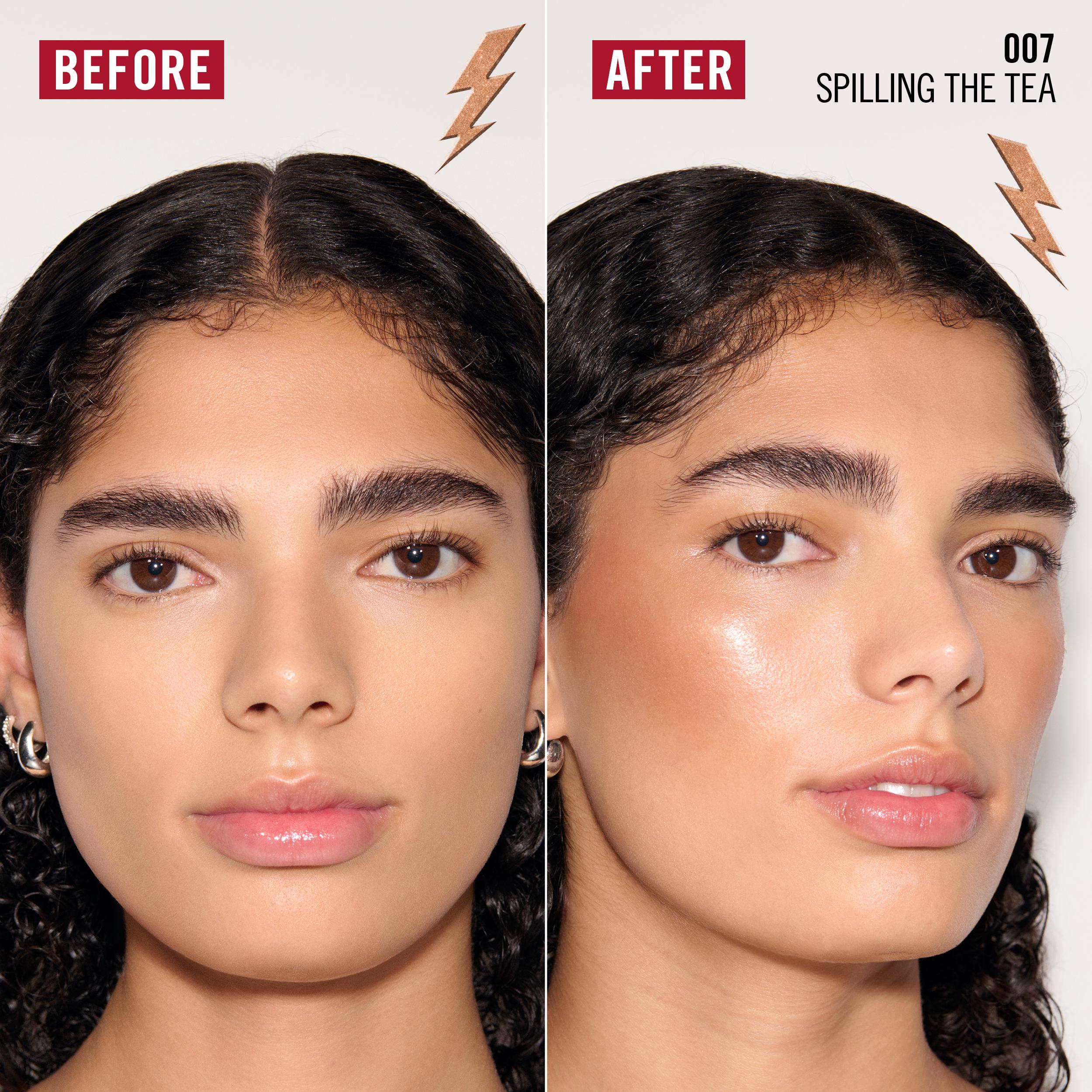 Rimmel liquid illuminator 007 Spilling Tea 10ml, imported from the UK