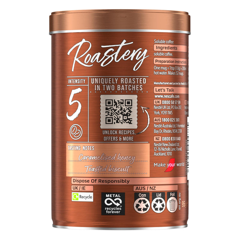 Nescafe Gold Blend Light Roast instant coffee 95g - British product