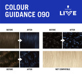 Schwarzkopf Cosmic Blue permanent hair dye (British brand)