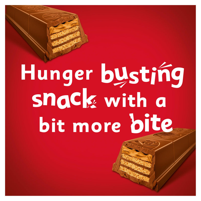 KitKat chocolate bar multipack chunky peanut butter 4x34g (British brand)