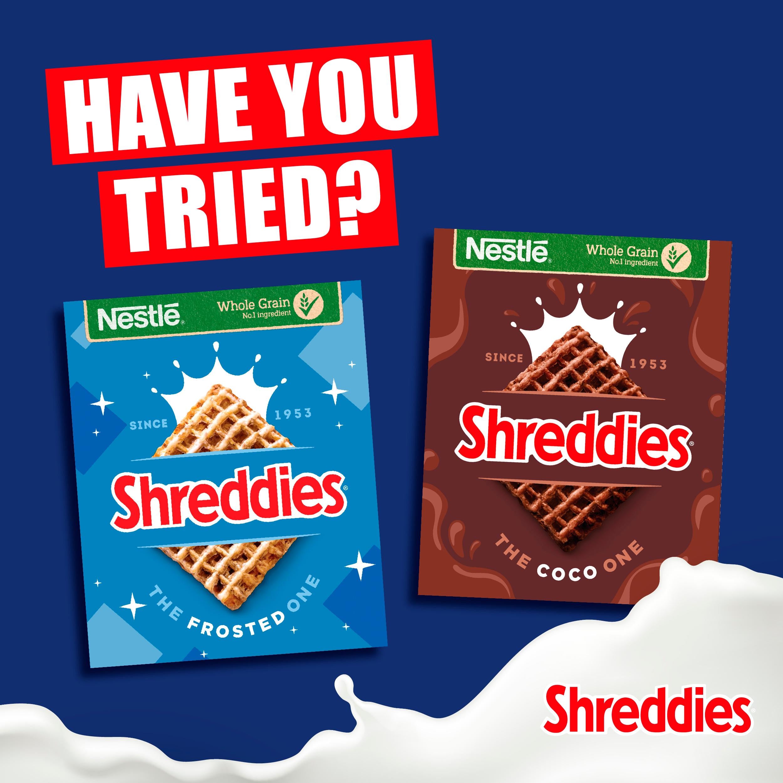 Nestle Shreddies Original Cereal 1.1kg, imported from the UK