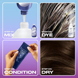 Clairol Nice'N Easy hair dye Medium Ash Brown, imported from the UK