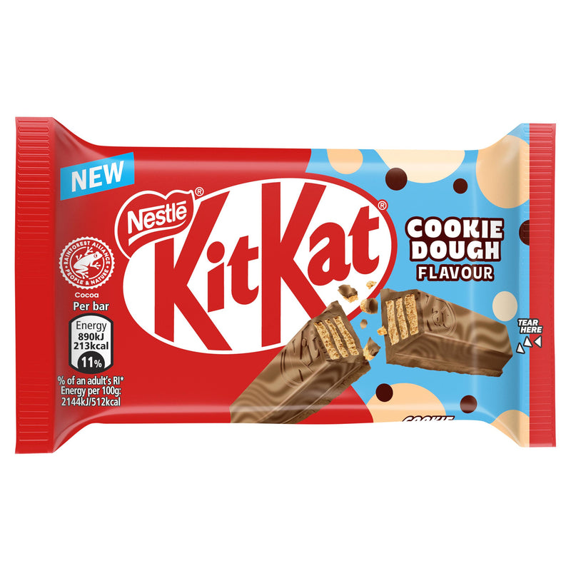 KitKat cookie dough chocolate bar 41.5g - British product