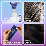 Clairol Nice'N Easy Tone+Gloss Black 200/83 hair dye - British product
