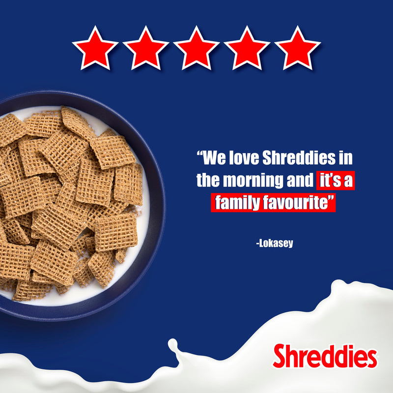 Nestle Shreddies Original Cereal 1.1kg, imported from the UK