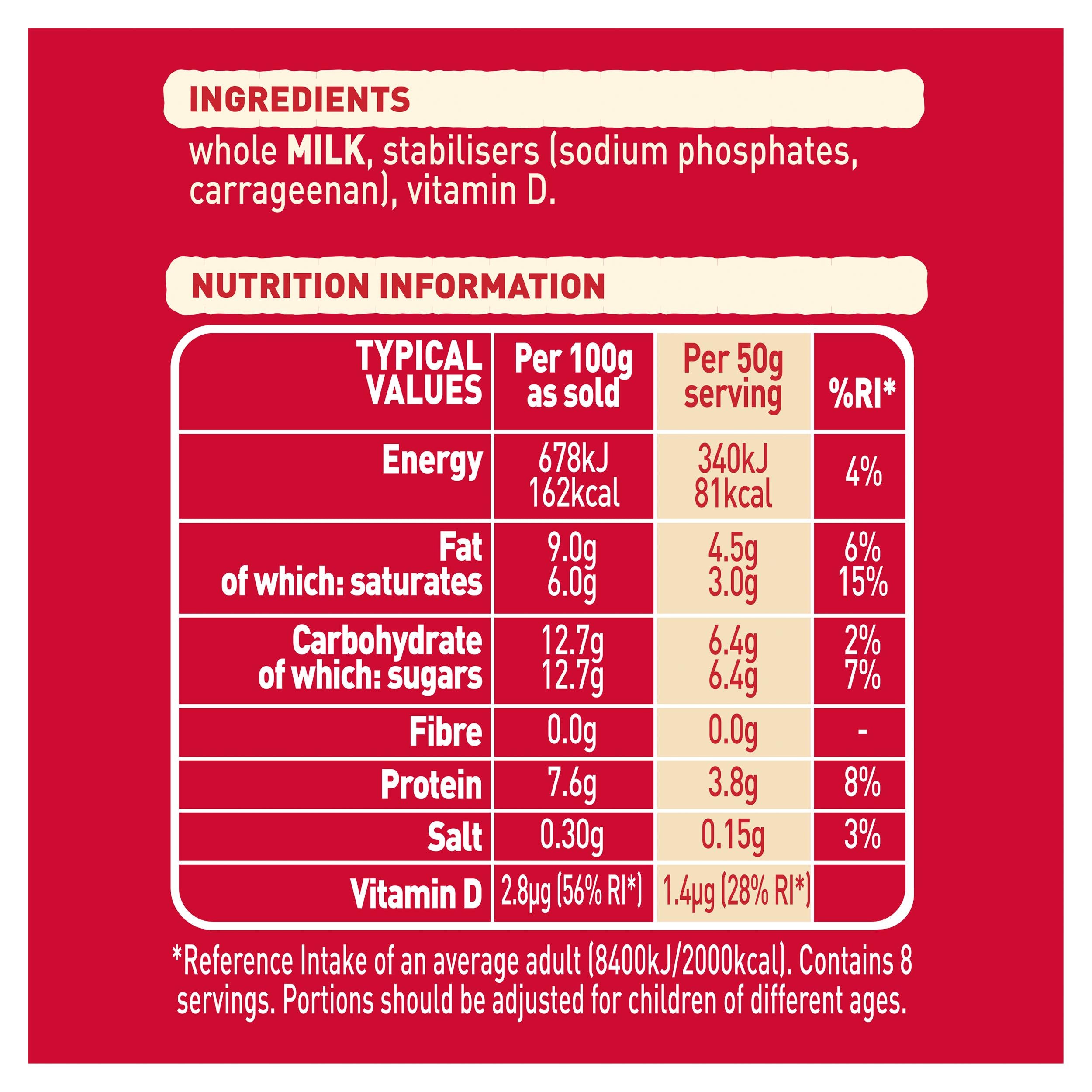 Carnation evaporated milk 410g - British product