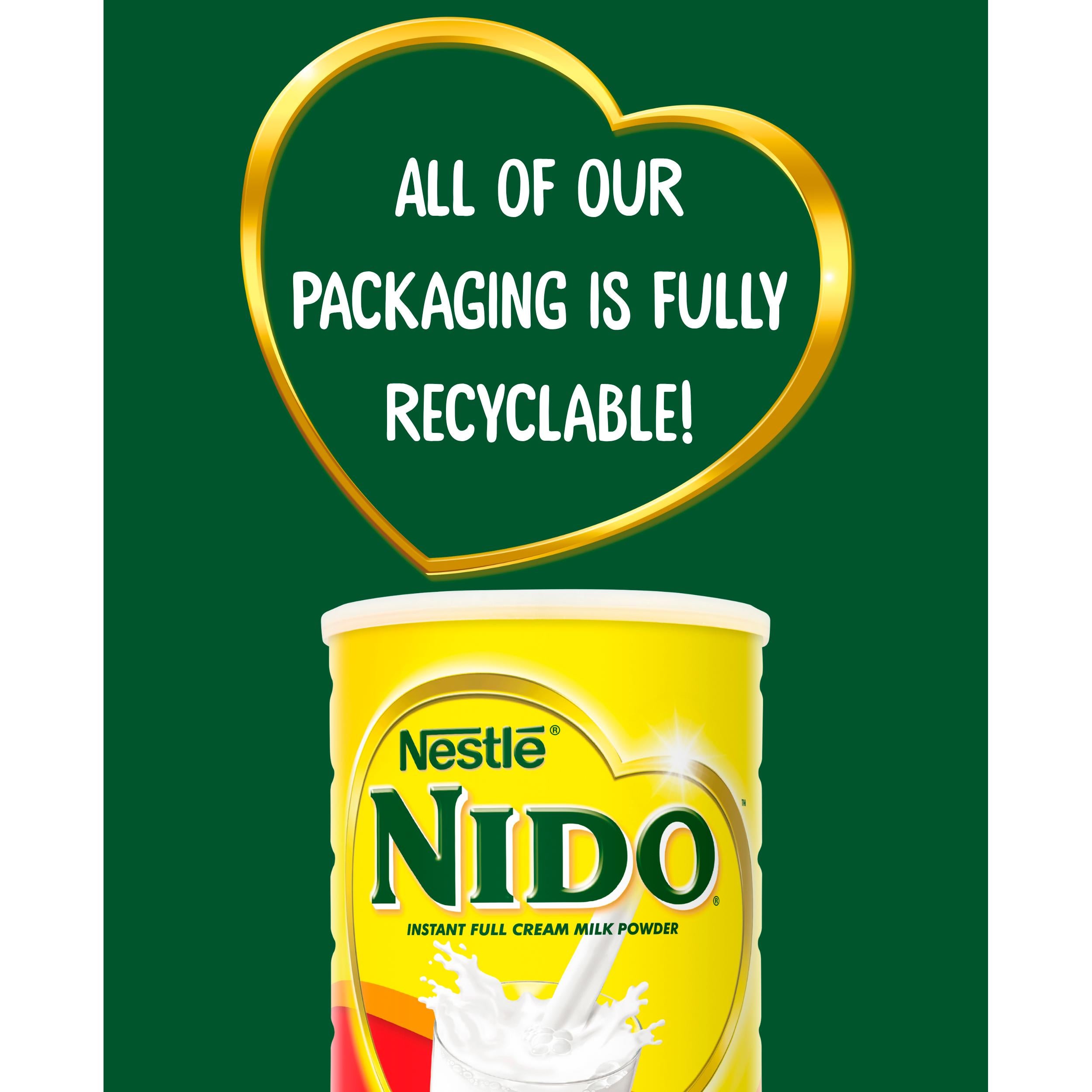 Nido instant full cream milk powder 400g (British brand)