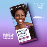 Clairol semi permanent hair dye Darkest Brown 300/84, imported from the UK