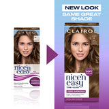 Clairol Nice'N Easy semi permanent hair dye Light Golden Brown, imported from the UK