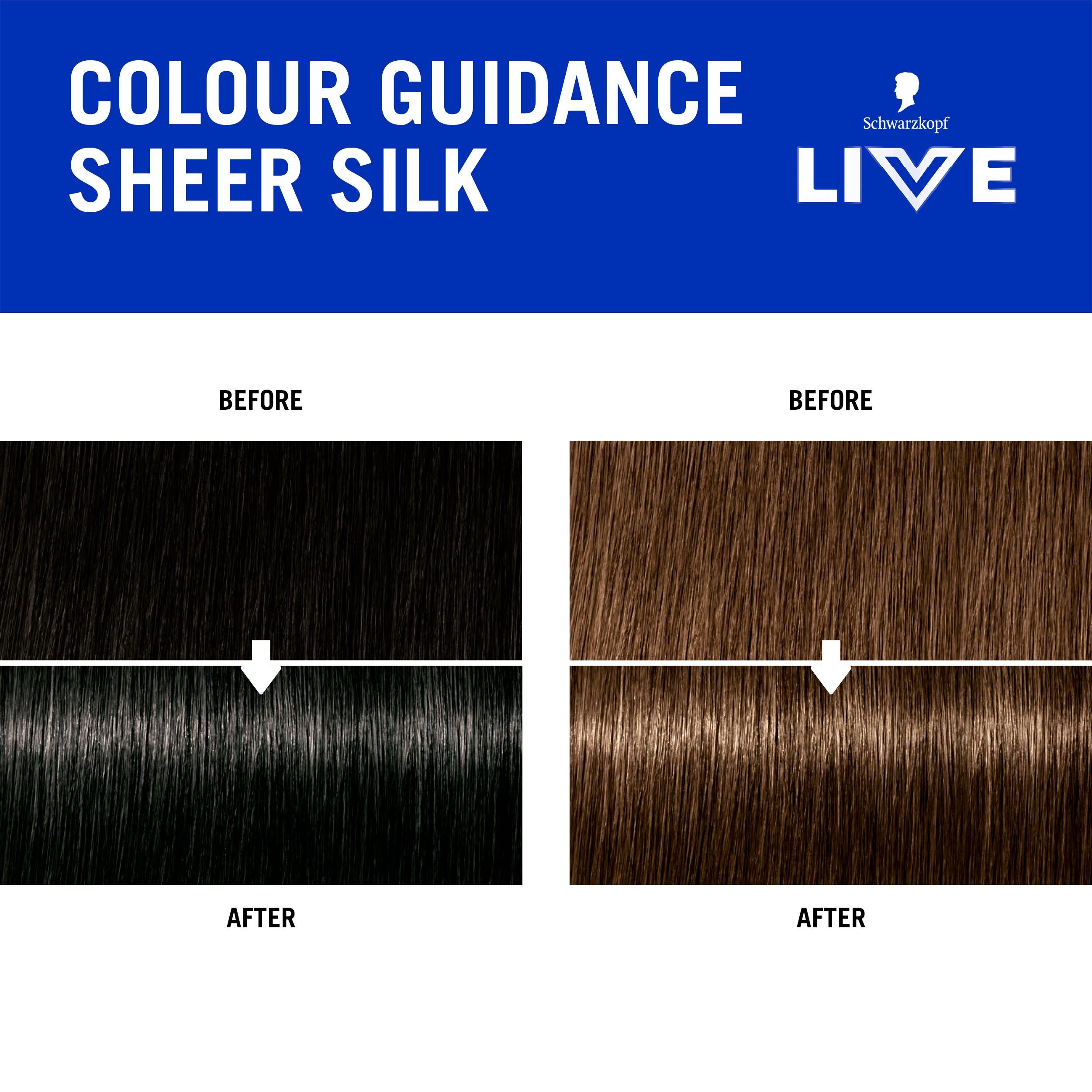 Schwarzkopf hair gloss Sheer Silk 150ml - British product