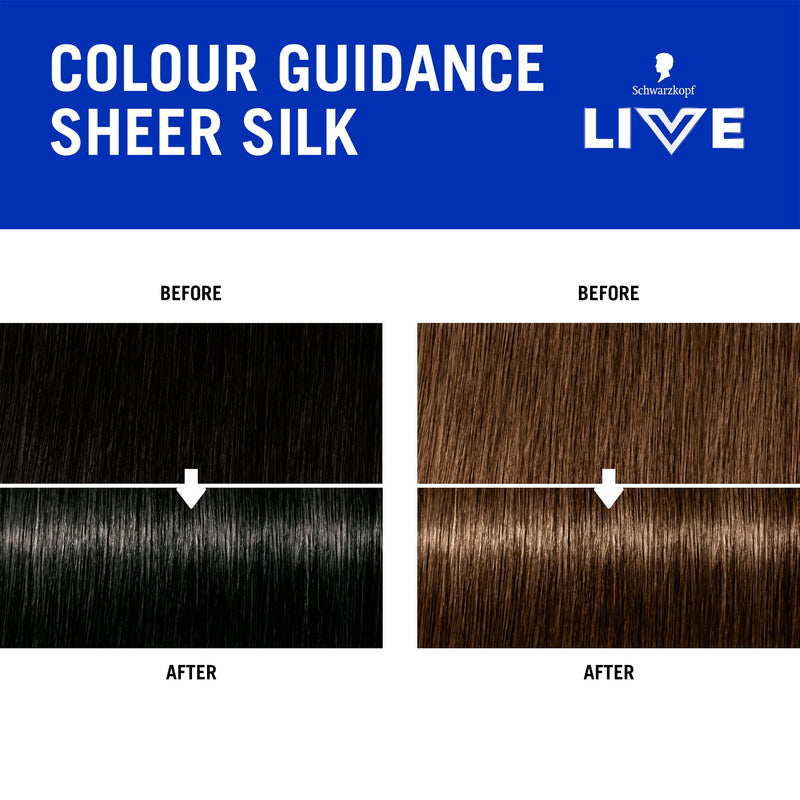 Schwarzkopf hair gloss Sheer Silk 150ml - British product