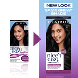 Clairol Nice'N Easy Tone+Gloss Black 200/83 hair dye - British product