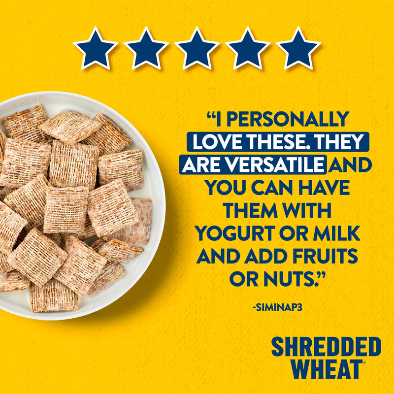 Nestle Shredded Wheat Bitesize cereal 370g, UK version