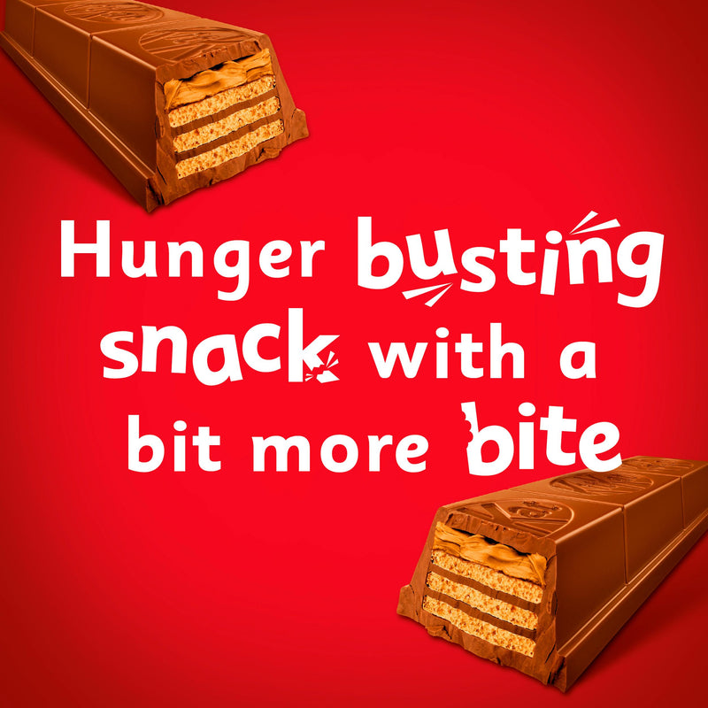 KitKat Chunky Duo salted caramel chocolate bar 68g, UK version