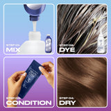 Clairol Nice'N Easy Tone+Gloss Light Brown hair dye - British product