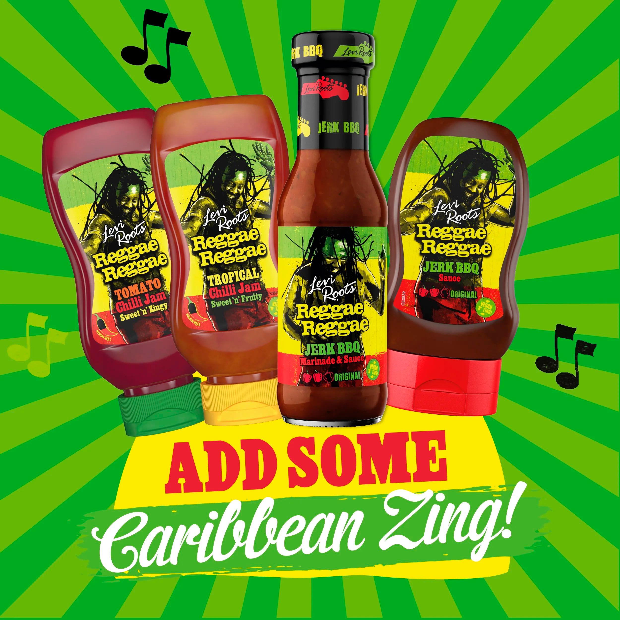 Levi Roots Reggae Reggae Jerk BBQ Sauce 290g - British product