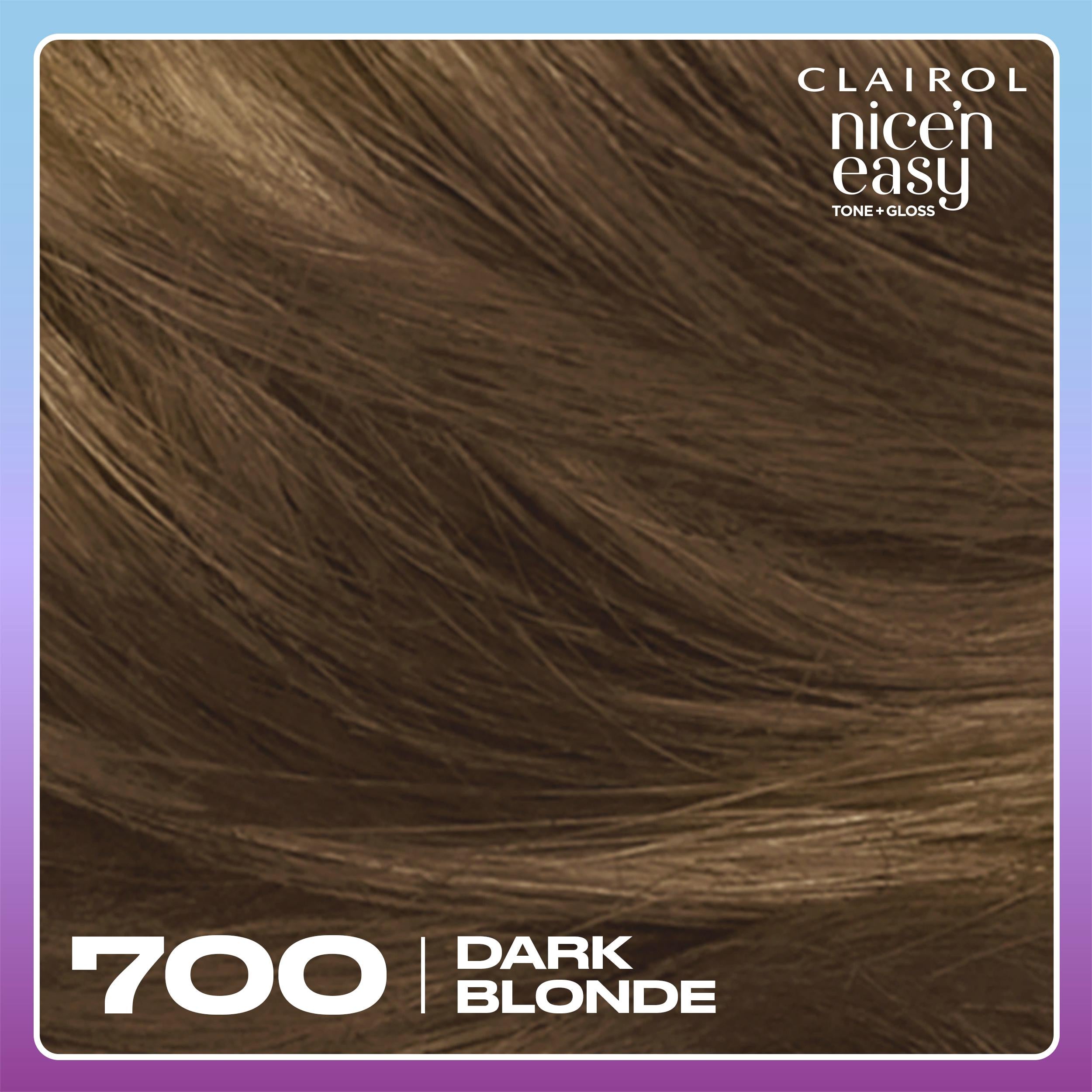 Clairol Nice'N Easy Tone+Gloss Dark Blonde semi permanent hair dye, UK version