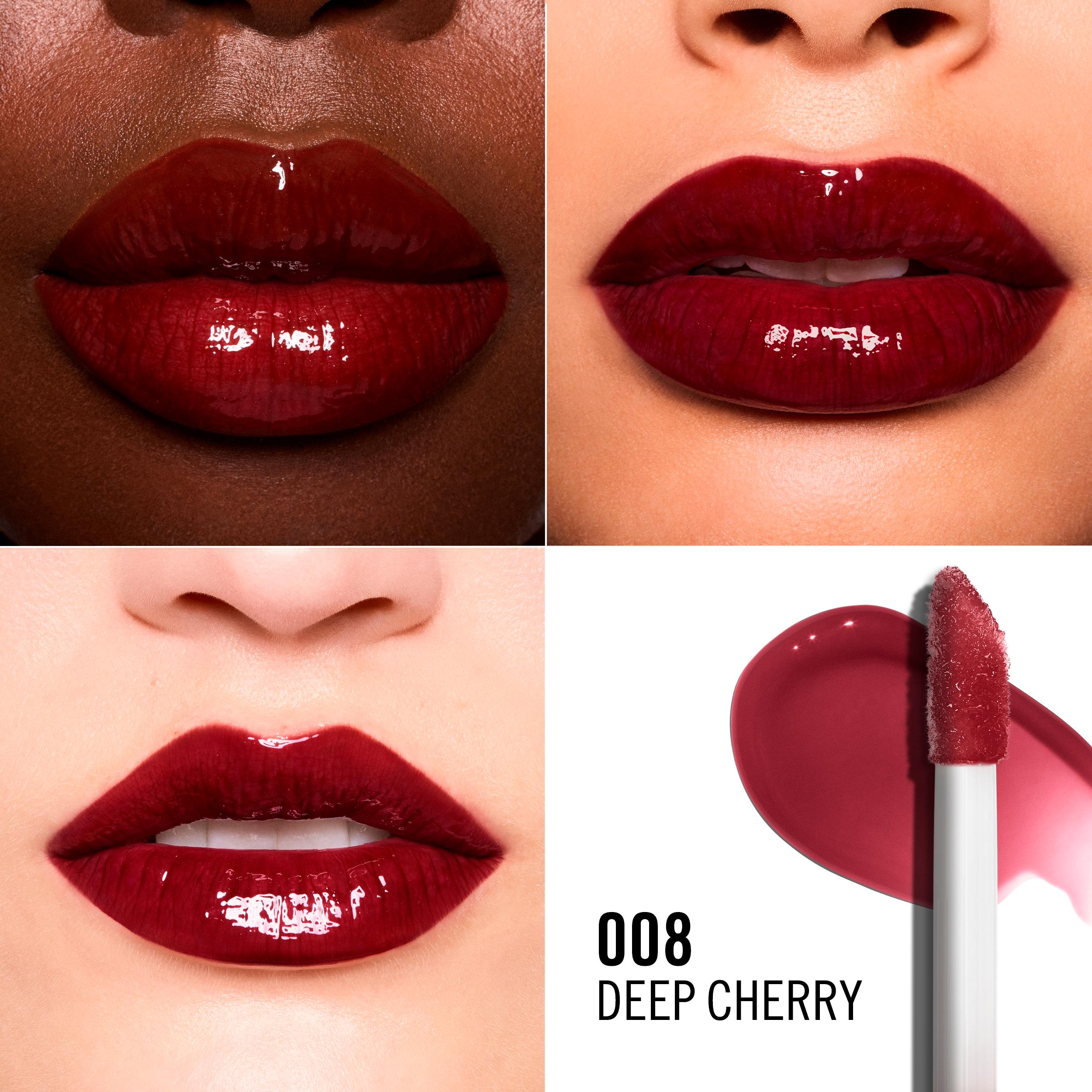 Rimmel London lip oil Deep Cherry 4.5ml, imported from the UK