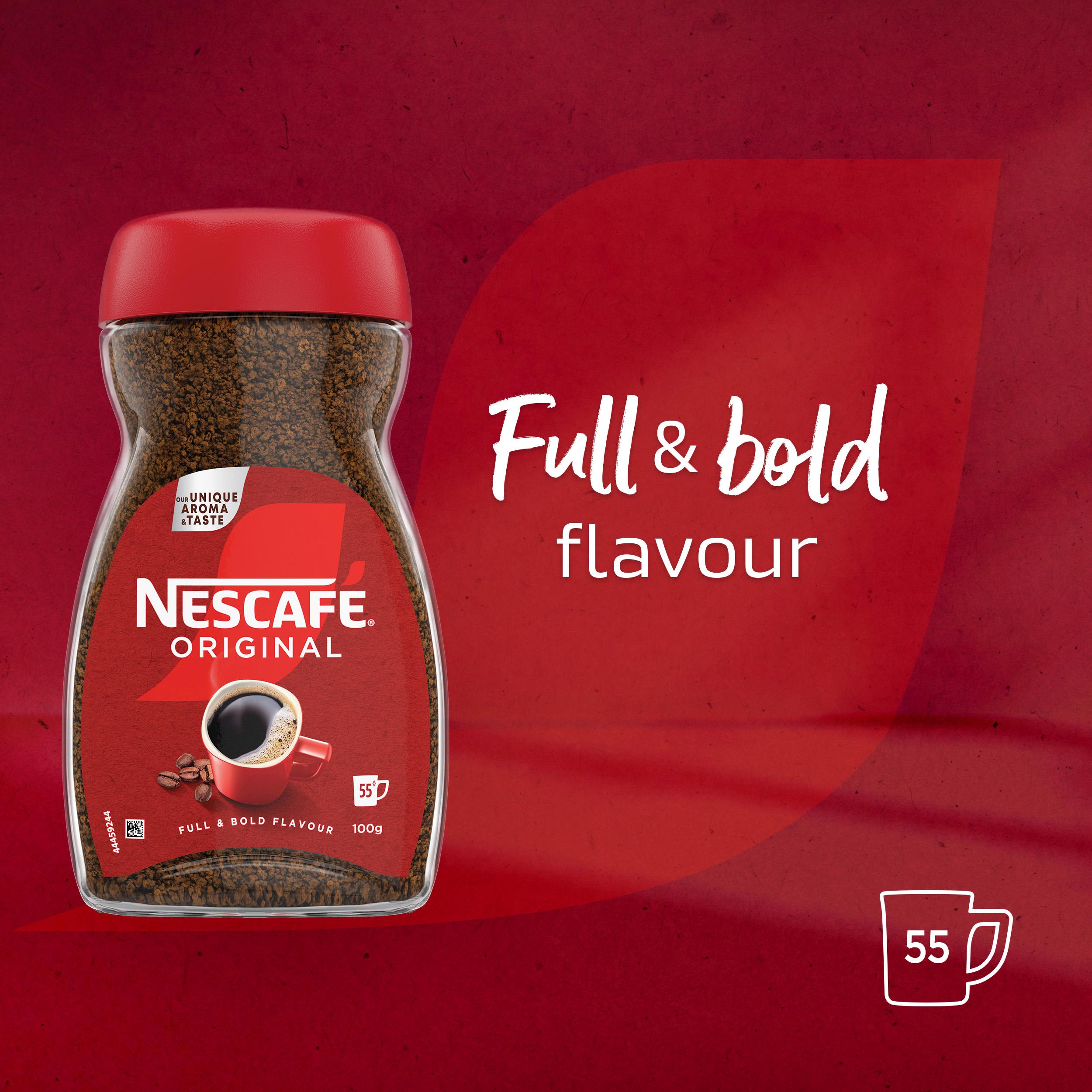 Nescafé Original instant coffee 100g, imported from the UK