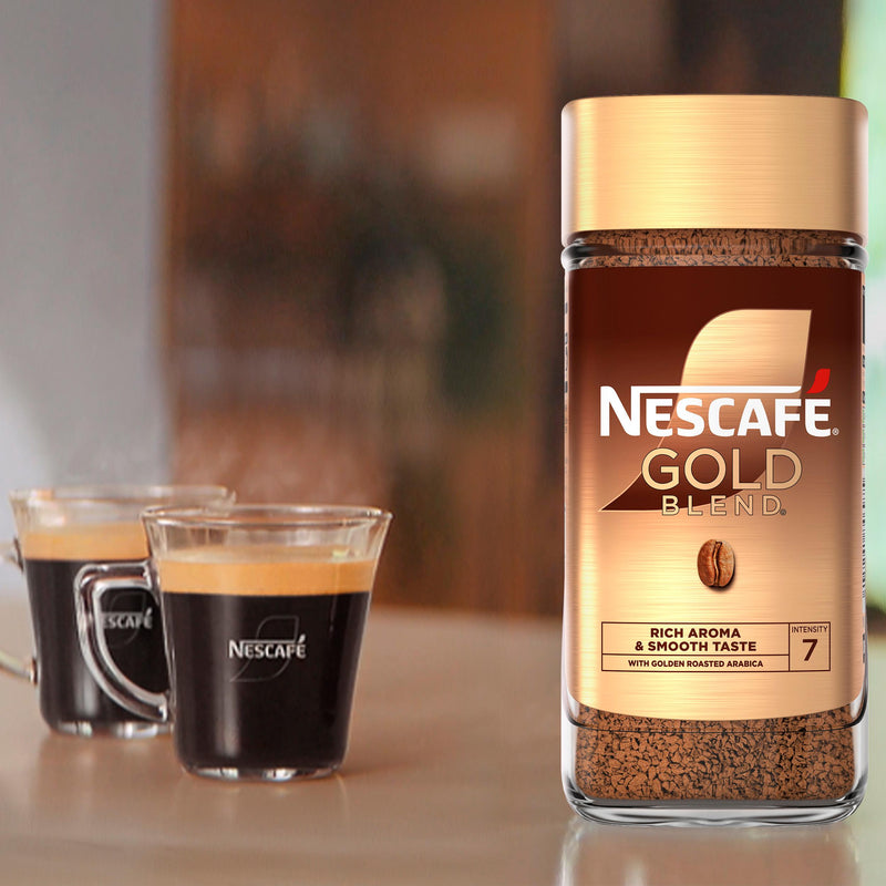 Nescafe Gold Blend instant coffee 190g, UK version