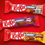 KitKat Chunky Duo salted caramel chocolate bar 68g, UK version
