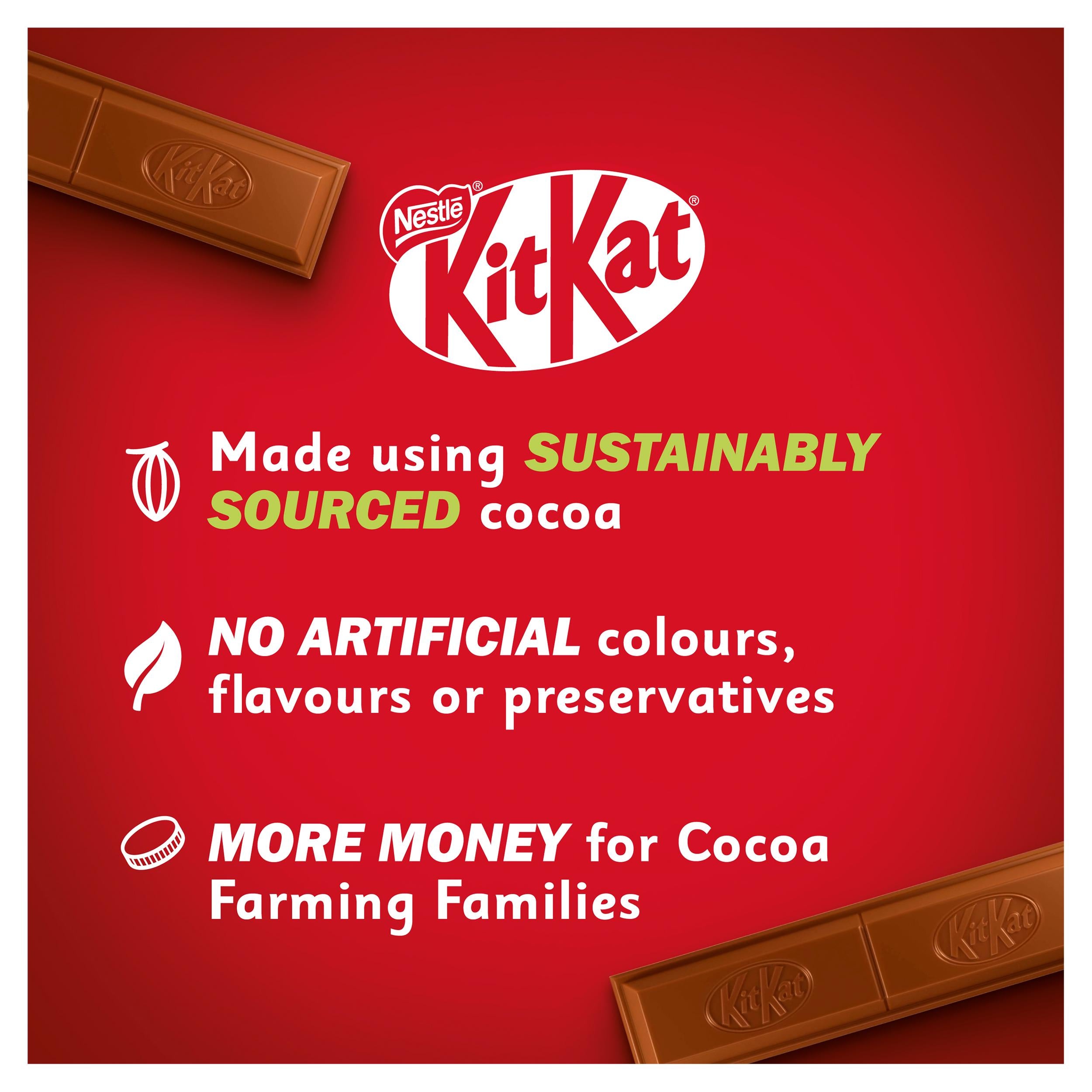 KitKat chocolate bar multipack chunky peanut butter 4x34g (British brand)